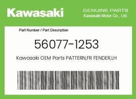 Kawasaki 56077-1253 Genuine Pattern Fr Fender Lh -