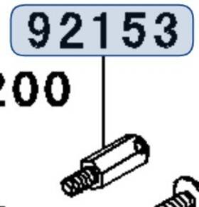 Kawasaki 92153-1533 Oem Bolt6mm