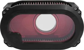 Nxt-01br Kens Factory Next Level Air Cleaner With Window Black/red #nxt-01br