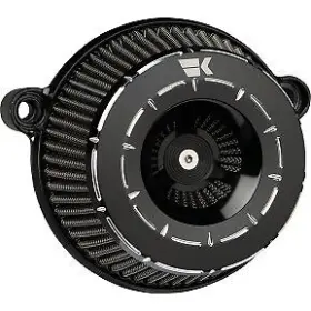 250110 Khrome Werks Black Tracer Instigator Air Cleaner For 17-24 M8