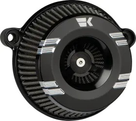 250200 Khrome Werks Instigator Fits Air Cleaner - Klassic Black Twin Cam