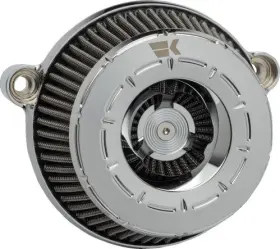 1010-3169 Khrome Werks 250215 Instigator Air Cleaner Chrome Tracer Mesh Cotton
