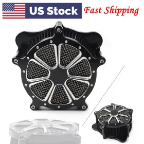 Kkkeeparts 223000470387 Air Cleaner Filter And Accessory For Harley Glide Touring Flhr Flht Flhx 2008-2016