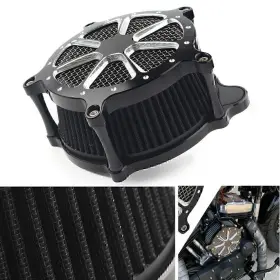 Kkkeeparts 550732962676 Moto Air Filter Cleaner For Harley Dyna Fxr 1993-17 Softail 93-15 Touring 93-07
