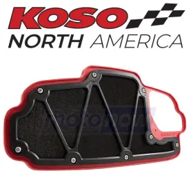 Dk633000 Koso North America Hurricane Racing Air Filter For Fuel And Filters Ev