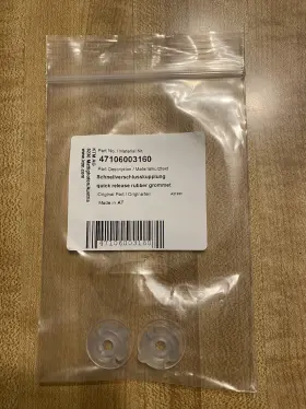 125sx-450sxf Ktm / Husq. Gasgas 47106003160 Oem Husq./ 2-pack Of Air Box Grommets For 2016-2024