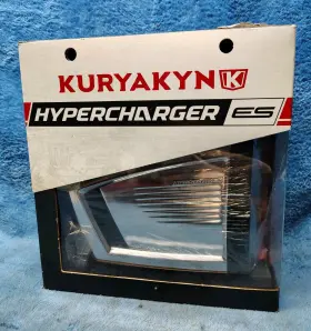 9377 Kuryakyn New Hypercharger Es Harley-davidson Softail M8 Black Chrome