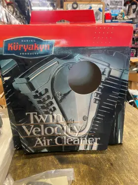 9804 Kuryakyn Twin Velocity Air Cleaner Harley Evo Sportster 1991-03 Custom Chopper