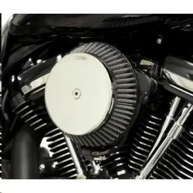 La-2392-03 La Choppers Plain Cover Big Air Cleaner - Chrome Motorcycle Street Bike