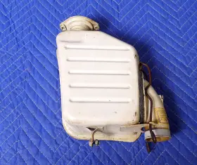 16m-2005s Lambretta Innocenti Gp Dl Original Paint Airbox And Air Filter Inlet Elbow #008