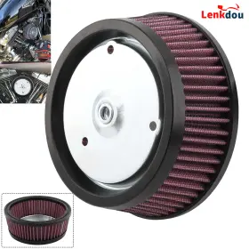 09001-0012rfma Lenkdou Stage 1 Air Cleaner Element For Harley Softail Touring Street Glide Road King Fl