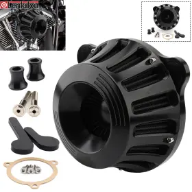 09010-0013bb-df Lenkdou Black Air Cleaner Intake Filter For Harley M8 Touring 2017-2023 Softail 2018-23