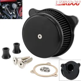 09010-0032bb-fm1 Lenkdou Air Cleaner Intake Filter For Harley M8 Touring Road Street Glide Softail 18-23