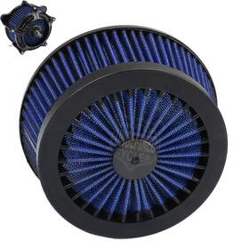 Lenkdou Mp09-001-0005blld-1 Air Cleaner Intake Filter Element Replacement Harley Touring Softail Xl Blue