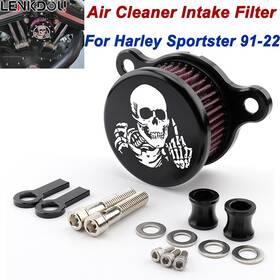 Lenkdou Mp09-001-0008bb-1l1 Air Cleaner Intake Filter Kit For Harley Sportster Iron Xl 883 1200 72 48 91-22