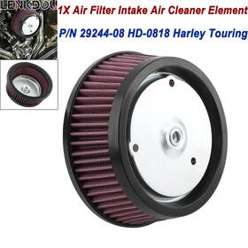 Lenkdou Mp09-001-0012rl1 Air Filter Intake Red For Harley Road Street Electra Glide King 2008-2016