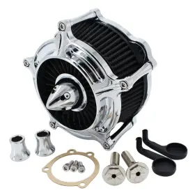 Mp09-007-0002cbid Lenkdou Air Cleaner Intake Filter System Kit For Harley Sportster Xl883 1200 72 48 91-22