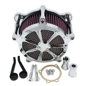 Mp09-009-0001crlmt Lenkdou Cnc Air Cleaner Intake Filter For Harley Road King Electra Glide Softail Dyna Us