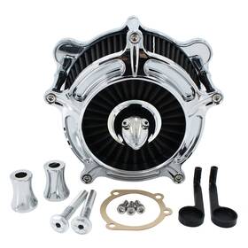 Lenkdou Mp09-009-0002cbl1 Cnc Air Cleaner Intake Filter For Harley Dyna Softail Touring Street Road Glide
