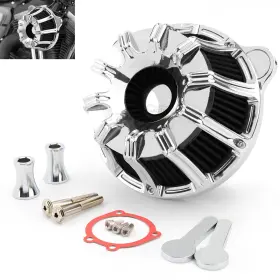 Mp09-009-0006cb-id-1 Lenkdou For Harley Air Cleaner Intake Filter Street Electra Glide Road King Dyna Softail