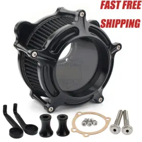 Mp09-009-0008bbl1 Lenkdou Clear Air Cleaner Intake Filters For Harley Dyna Road King Electra Glide Softail