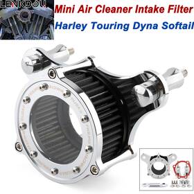Lenkdou Mp09-009-0023cbl1 Clear Air Cleaner Intake Filters For Harley Softail Dyna Touring Road King Glide