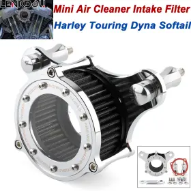 Mp09-009-0023cbl1 Lenkdou Clear Air Cleaner Intake Filters For Harley Softail Dyna Touring Road King Glide