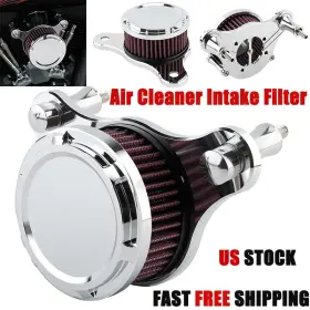 Mp09-009-0029crim Lenkdou 1 Air Cleaner Intake Filter Kit For Harley Touring Softail Dyna