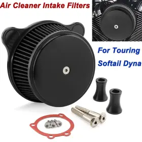 Mp09-009-0032bble Lenkdou Air Cleaner Intake Filters For Harley Dyna Super Glide Fxd Touring Electra