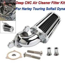 Mp09-009-0037cbl1 Lenkdou Cone Air Cleaner Filter Intake For Harley Dyna Softail Fatboy Touring Road Glide