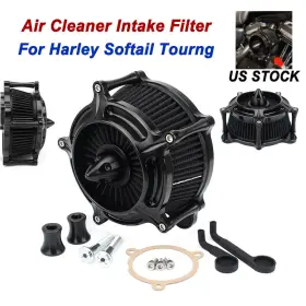 Mp09-010-0002bb-le Lenkdou Spike Air Cleaner Intake Filter For Harley Softail Tourng Street Road King Glide