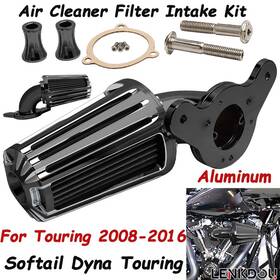 Lenkdou Mp09-dt008-0037bwb Air Cleaner Filter Intake For Harley Dyna Breakout Deluxe Slim Touring Softail