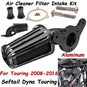 Mp09-dt008-0037bwb Lenkdou Air Cleaner Filter Intake For Harley Dyna Breakout Deluxe Slim Touring Softail