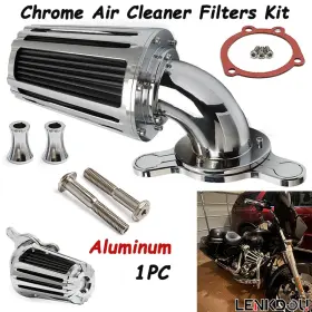 Mp09-dtus009-0037cb Lenkdou 1-pack Air Cleaner Intake Filters Kit For Harley Softail Touring Street Glide