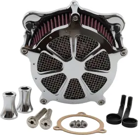 Usmp09-009-0001crid Lenkdou For Harley Air Cleaner Intake Filter Dyna Softail Touring Road King Street Glide