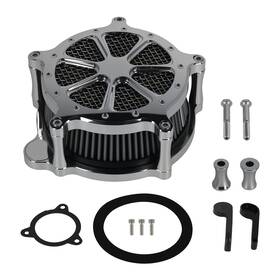 Maxpeedingrods 2zvg1t Air Cleaner Filter Intake Set For Harley Touring Dyna Softail Street Glide