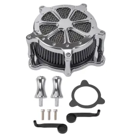 92citf Maxpeedingrods Air Cleaner Filter Intake Set For Harley Touring Dyna Softail Street Glide