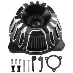 Maxpeedingrods J3dixy High Flow Air Cleaner For Harley Electra Glide Flht Flhtc 2008-2013 Black
