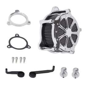 Q2yg48 Maxpeedingrods Air Cleaner Filter Kit For Harley M8 Softail Touring Trike 2017-2023 New