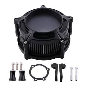 Maxpeedingrods U16qc4 Performance Air Filter System For Harley Davidson Dyna 2000-17 Softail 2000-2015