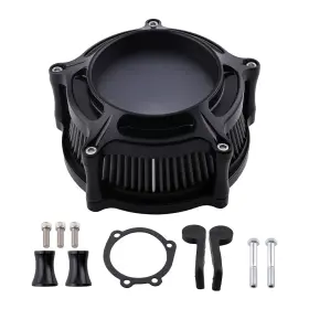 U16qc4 Maxpeedingrods Performance Air Filter System For Harley Davidson Dyna 2000-17 Softail 2000-2015