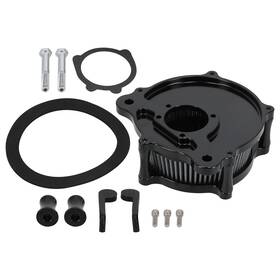 Maxpeedingrods Yw9mpn Performance Air Cleaner Kit For Harley Touring 2000-2007 Dyna Softail Black
