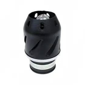 Mgaaf-u10401-04 Mmg 38mm Universal Fit Inch Bullet Air Filter - Motorcycle Scooter Pocket Bike Black Mgaaf-u10401-04 Mmg 38mm Universal Fit Inch Bullet Air Filter - Motorcycle Scooter Pocket Bike Black