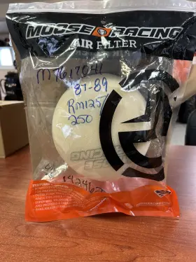 M7617041 Moose Racing Brand New In Sealed Package Air Filter For 1987-1989 Rm125/250 By
