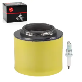 17213-hb7-670 Moto1988 Air Filter Element And Spark Plug For Honda Tr200 Fat Cat 1986-1987 200