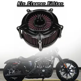 Mc-kla251-bk Motorparts Air Intake Filter Cleaner Durable Metal Fit For Harley Sportster Xl883 1200 2015