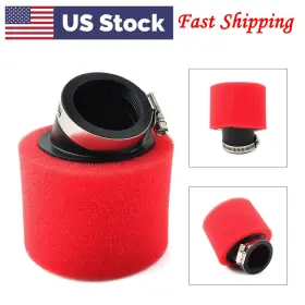 77us Motorshop 212500227713 50mm Air Filter Angled For Atv Go Kart Moped Scooter Pocket Dirt Bike Motor Usa 77us Motorshop 212500227713 50mm Air Filter Angled For Atv Go Kart Moped Scooter Pocket Dirt Bike Motor Usa
