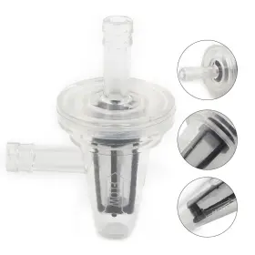 Motorshop168 550726308848 Gas Right Angle Fuel Filter Fit Yamaha Atv Dirt Bike Clear Inline 1/4 Inch 6mm 7mm