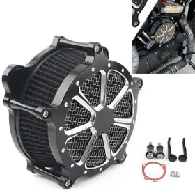 Motorshop168 550731316432 For Harley Davidson Air Filter Dyna Street Bob Softail 93-15