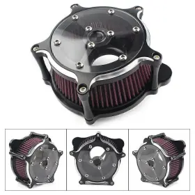 Motorshop168 550731613210 Clarity Air Cleaner Intake Filter For Harley Electra Glide Fltr 08-16 Motorcycle